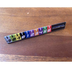 Nacra support base Autocollant Réglage Trim Foil FCS 32432 H2O Sensations