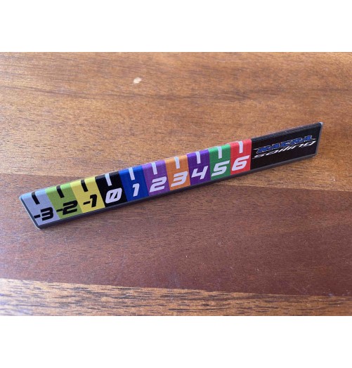 Nacra support base Autocollant Réglage Trim Foil FCS 32432 H2O Sensations