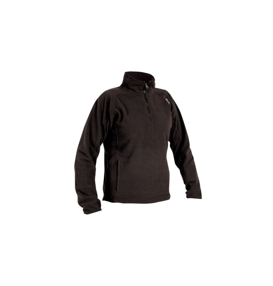 Gul Femme Pull Laine Polaire Zip à 1/4
