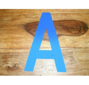 Lettre Autocollant Voile Insigna Bleu 230mm BAINSL230BL H2O Sensations