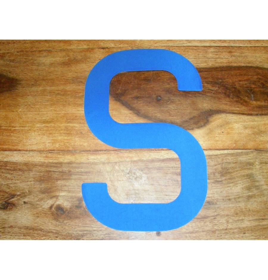 Lettre pour Voile Insigna Bleu 300mm S