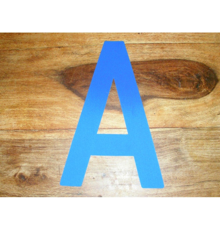 Lettre Autocollant Voile Insigna Bleu 300mm