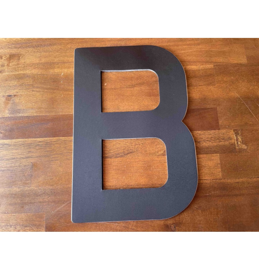 Lettre pour Voile 300mm Noir