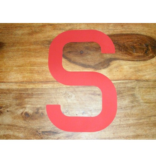 Lettre pour Voile Insigna Rouge 300mm S