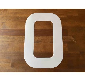 Sails Number Self Adhesive Insigna White 300mm SN300WT H2O Sensations