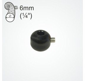 Clamcleat Boule Buttée vissée 6mm