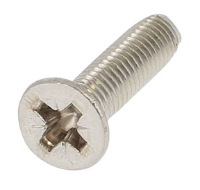 Vis Metrique Inox A2 M4 8mm Pozidriv Tête Fraisée Plate A2M4PCFH08