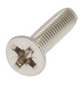 Stainless Steel A2 Screws M4 8mm Pozidriv Countersunk Flat Head