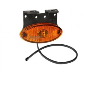 Aspöck LED 12V FlatPoint 2 Orange Position Lights with Support CAR312369040 H2O Sensations