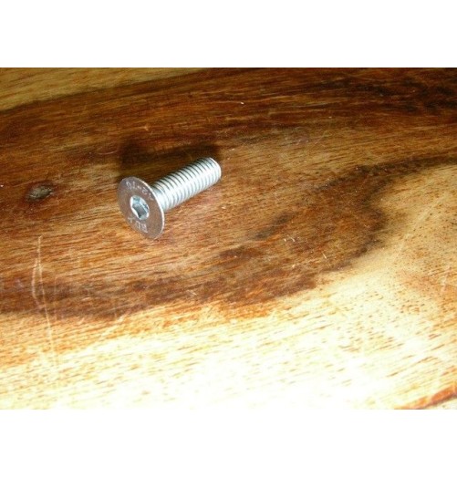 Vis Metrique Inox A2 M5 50mm Allen Tête Fraisée Plate