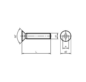 Vis Metrique Inox A2 M5 60mm Torx Tête Bombée