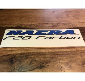 Nacra F20 Carbon Autocollant Coque Arrière Latéral  H2O Sensations