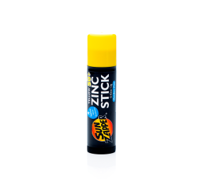 Sun Zapper Zinc Stick Single UV Protection Yellow uva uvb H2O Sensations