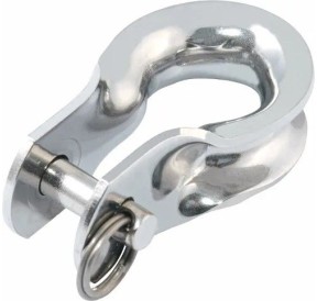 Allen Stainless Steel Folded Shackle Halyard with Pin 5mm A4428 H2O Sensations