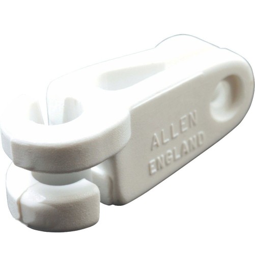 Allen Medium Twist-On Plastic Jib Hanks Wire 4mm A.144 Black White H2O Sensations