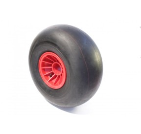 CadKat Trolley EuroTrax Ballon Wheel- 21x12-8 Smooth Red