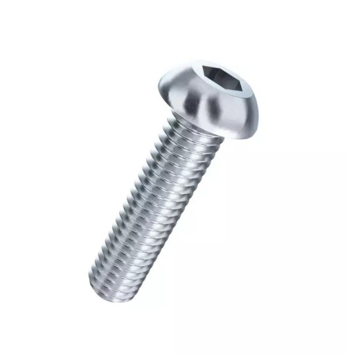 Vis Metrique Inox A2 M4 10mm Allen Tête Bombée A2M4ALPH10