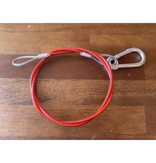 Trailer Security Stop Wire 950mm Snap Shackle CAR5100418 H2O Sensations