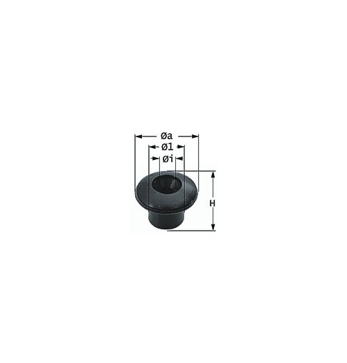 Lacing Buttons Stainless Steel 12*18*4.5mm
