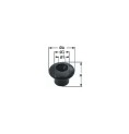 Lacing Buttons Stainless Steel 12*18*4.5mm