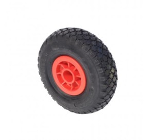 CadKat Roue Chariot Diable 260*85*35mm Palier Lisse