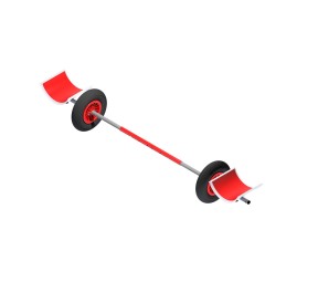 CadKat EcoLine Trolley Catamarans Wheels 400*100 Craddle Flat Flat 26_100F H2O Sensations