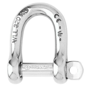 Wichard Shackles Self-locking D 6mm 1203 H2O Sensations