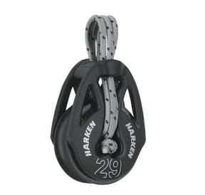 Harken Carbo T2 Poulie 29mm Simple Soft Attach