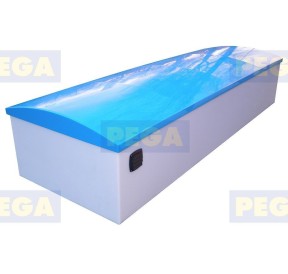Pega Coffre Polypropylene Couvercle Bombé 300*100*55cm PEGA290.21 H2O Sensations