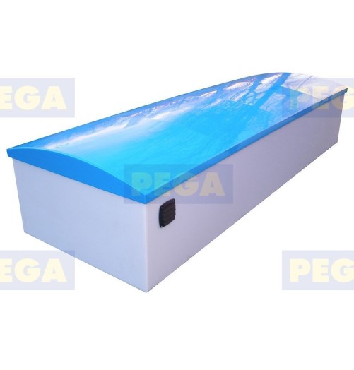 Pega Polypropylene Box Curved Cover 300*100*55cm PEGA290.20 H2O Sensations