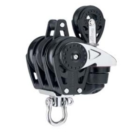 Harken Carbo Poulie 40mm Triple 432 Carbo-Cam, Poulie 29mm et Ringot