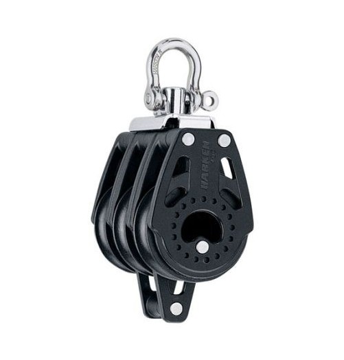 Harken Carbo Block 40mm Triple Swivel Becket