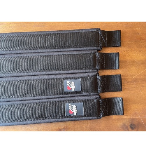 Topper Xenon Padded Toestrap Kit 4pcs