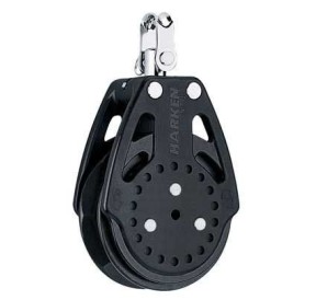 Harken Carbo Poulie 57mm Simple Emerillon Ratchamatic *1.0