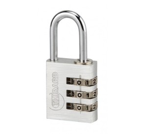 Thirard Aluminum/Steel Nickel-plated Padlocks 28mm TD12035 H2O Sensations