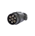 Prise Remorque 7 broches 12V Mâle 1 Câble
