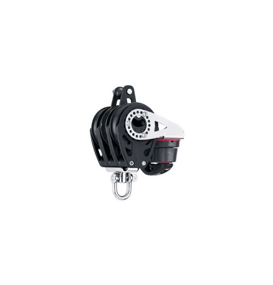 Harken Carbo Poulie 57mm Triple Ratchet Cam Cleat