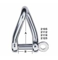 Harken Manille Torse Forgée 6mm