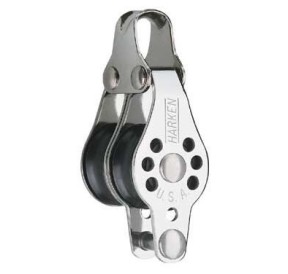 Harken Micro 22mm Double w/Becket Block