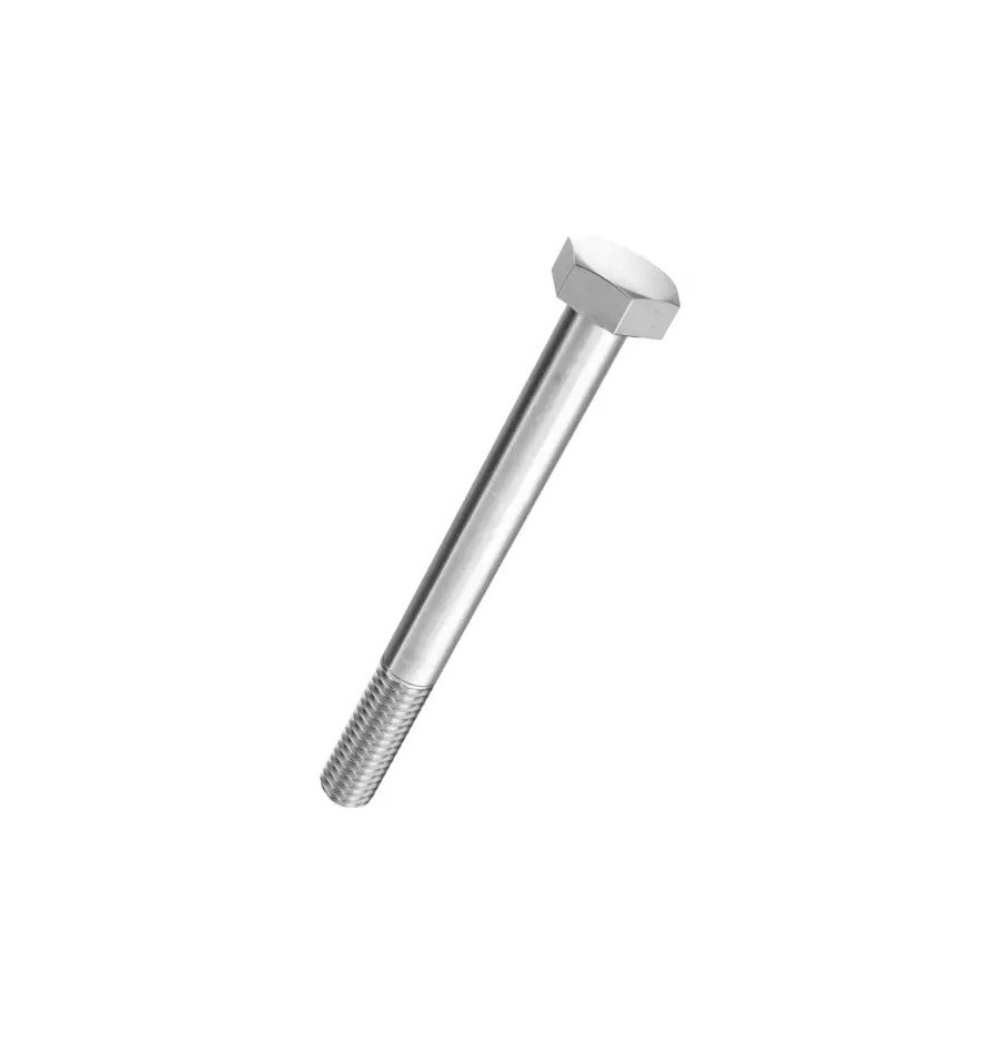 Boulon Inox A4 M12 110mm Partiellement Fileté Six Pans