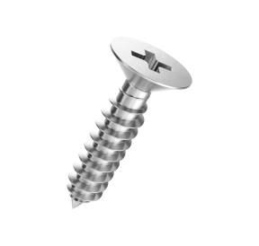 Stainless Steel A2 Metal Screw 4.8mm 32mm Phillips Countersunk Flat Head A2PHTFP4832 H2O Sensations