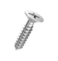 Stainless Steel A2 Metal Screw 4.8*50mm Pozidriv Countersunk Flat Head