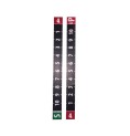 Rooster Set Autocollant de calibration babord tribord