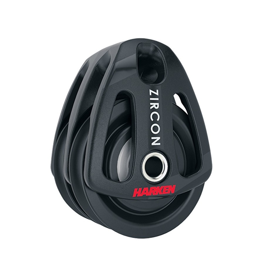Harken Zircon Block 40mm Double Soft Attach