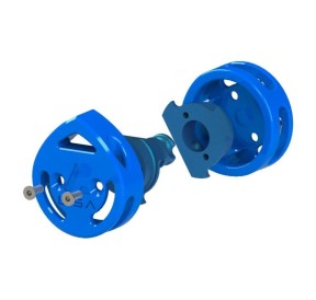 Lisa Double Twist Sheave Free Low Friction tack clew