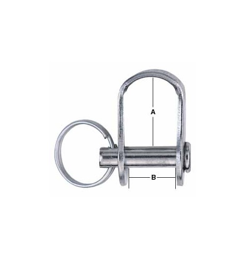 Manille Harken Découpée 5mm 072 %price% H2O Sensations