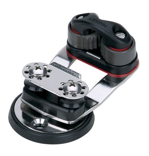 Harken Micro Swivel Cam Base 16mm Sheaves