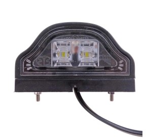 Aspöck White LED license plate lights 12V