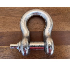 Lifting Shackle Gavanised Steel 4.75T 4750kg 017900251 H2O Sensations