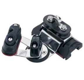 Harken Chariot avec taquet coinceur pivotant